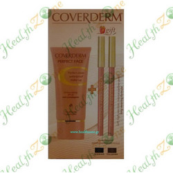 Coverderm Perfect Face 30ml + Eyeliner Pencil 2τμχ