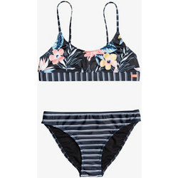 Roxy Παιδικό Μαγιό Bikini Set για Κορίτσι Μαύρο ERGX203427