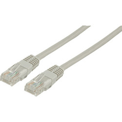 Konig U/UTP Cat.5 Καλώδιο Δικτύου Ethernet 1m Grey