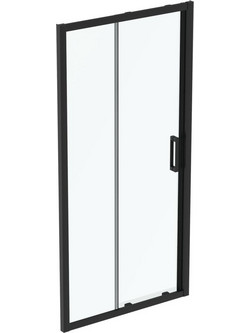 Ideal Standard Connect2 PSC K9277V3 Συρόμενη Πόρτα Καμπίνας 120X195,5 cm Μαύρη