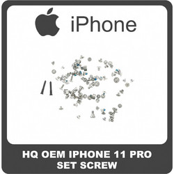Συμβατό Για Apple iPhone 11 Pro (A2215, A2160, A2217, iPhone12,3) Complete Set Screw Σετ Βίδες
