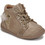 GBB Bichette Παιδικά Μποτάκια Μπεζ Suede με Φερμουάρ AG100-13
