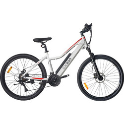 EGOBOO Τ7 Γυναικείο Ηλεκτρικό Ποδήλατο Trekking 27.5" 250W με 21 Ταχύτητες και Δισκόφρενα Λευκό