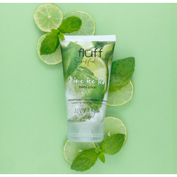 Fluff Lime Ice Tea Ενυδατική Lotion Σώματος 150ml