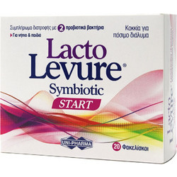 Uni-Pharma Lacto Levure Symbiotic Start Προβιοτικά για Παιδιά 20 Φακελάκια