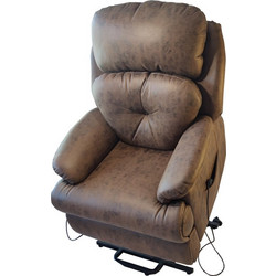 ΠΟΛΥΘΡΟΝΑ RELAX ΜΕ ΜΗΧΑΝΙΣΜΟ MASSAGE ΚΑΙ ΑΝΥΨΩΣΗΣ ΜΕ ΔΥΟ ΜΟΤΕΡ ΚΑΦΕ ΑΛΕΚΙΣΤΟ ΥΦΑΣΜΑ 80x90x106 εκ