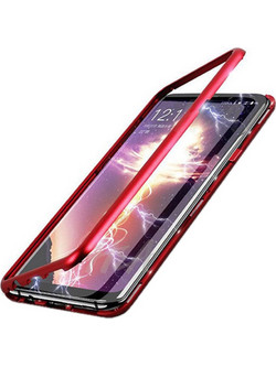 Ancus Magnetic Metal 360 Full Cover Red (iPhone 13 Pro)