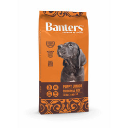 Banters Puppy Junior Large Breed with Chicken & Rice 3kg