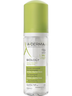 A-Derma Biology Hydra-Protecting Cleansing Ενυδατικός Αφρός Καθαρισμού Προσώπου 150ml