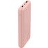 Belkin BPB012 Power Bank 20000mAh 15W με 2 Θύρες USB-A Pink