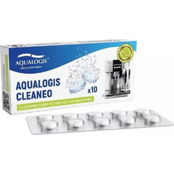 AQUALOGIS Cleaneo ταμπλέτες καθαρισμού καφετιέρας espresso 10τεμ