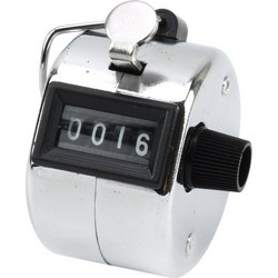 Αναλογικός Μετρητής/Clicker 0-9999 Αλουμινίου OEM DW2633 - Ασημί