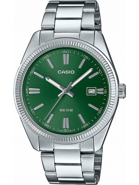 Casio Ανδρικό Ρολόι με Ασημί Μεταλλικό Μπρασελέ MTP-1302PD-3AVEF