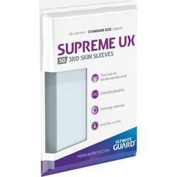 Ultimate Guard Supreme UX 3rd Skin Sleeves Standard Size Transparent (50)