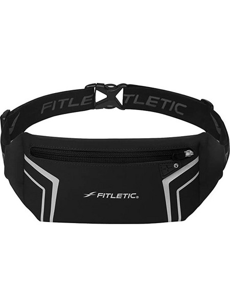 Fitletic Blitz Τσαντάκι Μέσης για Τρέξιμο Μαύρo WR01-01