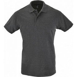 ROLY Κοντομάνικη Μπλούζα POLO STAR 100%Cοtton DARK LEAD (005464-CHARCHOAL348)