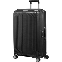 Samsonite Lite-Box Βαλίτσα Μεσαία 69x46x27cm με 4 Ρόδες Μαύρη