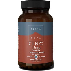 TerraNova Zinc 15mg Complex 100 Κάψουλες