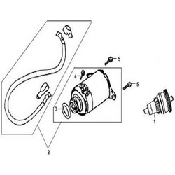 Κομπλέρ Μίζας Sym Jet4-R50/Fiddle II 50cc/Orbit 50cc