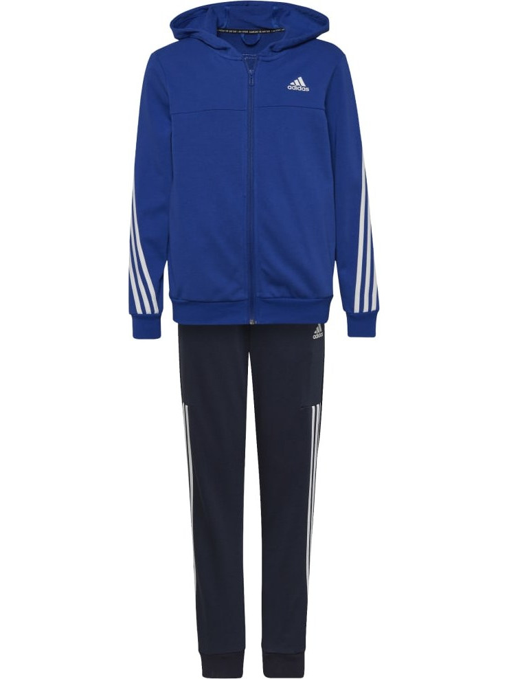 Adidas 3-Stripes Παιδικό Σετ Φόρμας Μπλε HP1437