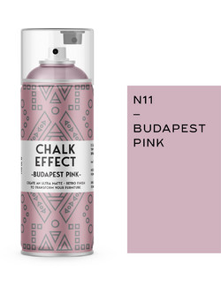 Cosmoslac Chalk Effect Χρώμα Κιμωλίας Σπρέι No11 Budapest Pink 400ml