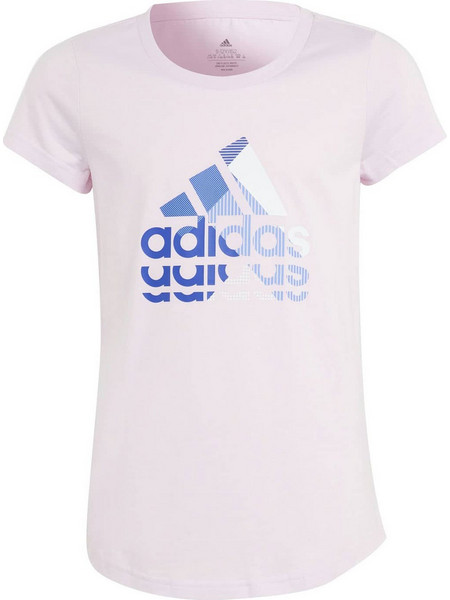 Adidas Graphic Παιδικό T-Shirt Κοντομάνικο Ροζ IB9147