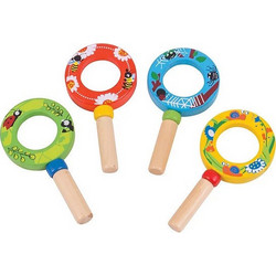 BigJigs Mini Μεγεθυντικός Φακός από Ξύλο (Διάφορα Σχέδια) 1τμχ , BJ235