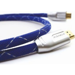Ricable Καλώδιο HDMI 2.0 Braided HDMI Male to HDMI Male 3m Blue 10890