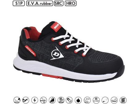 Dunlop T-Max Αθλητικά Παπούτσια Ασφαλείας S1P Μαύρα