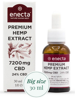 Enecta Premium Hemp Extract 24% CBD 2400mg 10ml