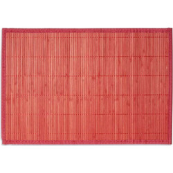 Σουπλά κόκκινο από bamboo 45 x 30 εκατ