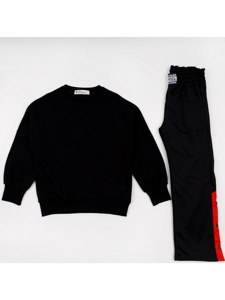 Emery Kids Παιδικό Σετ Φόρμας Μαύρο 22-1304