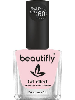 Beautifly Weekly Polish Gel Effect 385 Gloss Βερνίκι Νυχιών Μακράς Διαρκείας Quick Dry 20ml