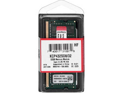 Kingston 32GB (1X32GB) DDR4 RAM 3200MHz SoDimm KCP432SD8/32