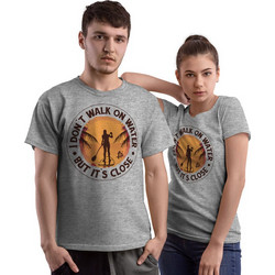 STAND UP PADDLE (Κοντομάνικο Ανδρικό / Unisex) - Grey melange