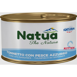 Natua The Nature Kitten with Tuna & Sardine in Jelly 85gr