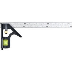PROLINE γωνιόμετρο 21230 με αλφάδι, 30cm