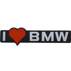 ΣΗΜΑ AYTΟΚΟΛΛΗΤΟ I LOVE BMW
