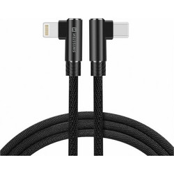 Swissten Braided USB-C to Lightning Cable 1.2m Black SW71525201