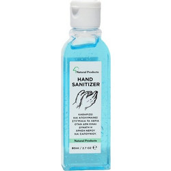 Natural Products Hand Sanitizer Αντισηπτικό Gel Χεριών 80ml