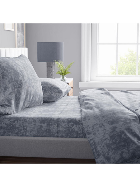 Dimcol Σετ Σεντόνια Μονά Βαμβακερά 160x240 Shadow 13 Grey