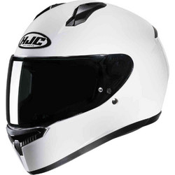 HJC C10 Solid White Κράνος Μηχανής Full Face 1500gr