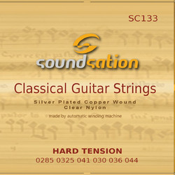 Soundsation SC 133 Σετ 6 Χορδές Κλασικής Κιθάρας 29-44" Hard Tension