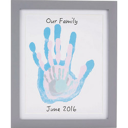 Κορνίζα Για Αποτύπωμα Χεριών Pearhead Our Family Handprint PH-P63024