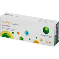 Cooper Vision MyDay Daily Disposable Multifuctional Ημερήσιοι Φακοί Επαφής Πολυεστιακοί με Φίλτρο UV 30τμχ