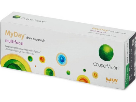 Cooper Vision MyDay Daily Disposable Multifuctional Ημερήσιοι Φακοί Επαφής Πολυεστιακοί με Φίλτρο UV 30τμχ
