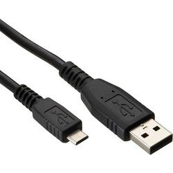 Καλώδιο POWERTECH CAB-U009 USB 2.0 σε USB Micro μαύρο μήκους 3m - CAB-U009