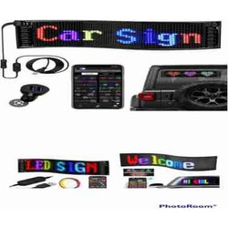 Flexible LED car screen small