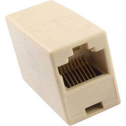 POWERTECH RJ 45 εξάρτημα UTP (μούφα) θηλυκό/θηλυκό, 8p8c, λευκό