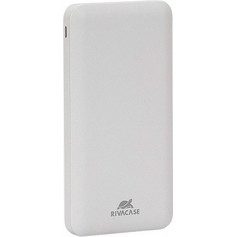 Rivacase Rivapower VA2010 Power Bank 10000mAh με 2 Θύρες USB-A White